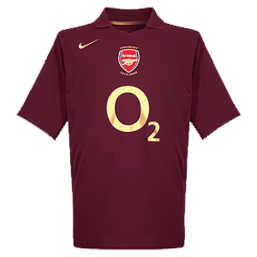 Arsenal Fodboldtrøjer Retro Hjemmebanesæt 2005-2006 Kort ærmer Arsenal Fodboldtrøjer Retro Hjemmebanesæt 2005-2006 Kort ærmer